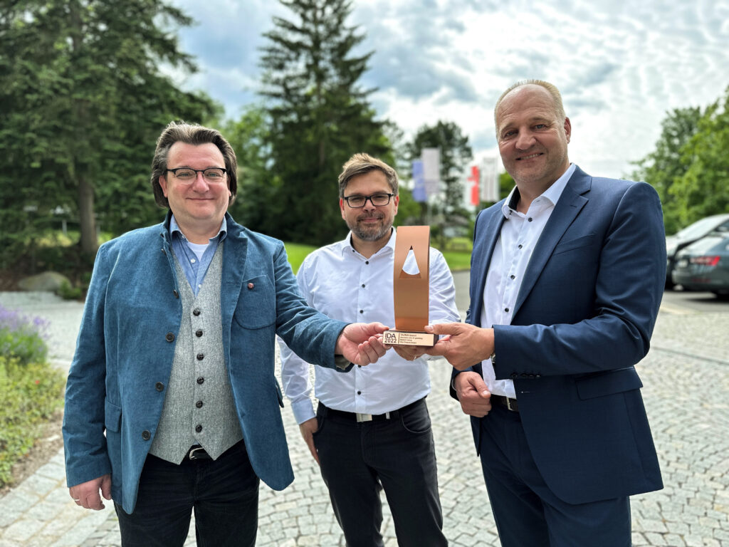 From the left: Karl-Ludwig Holl, Daniel Ilge and Tobias Abeln