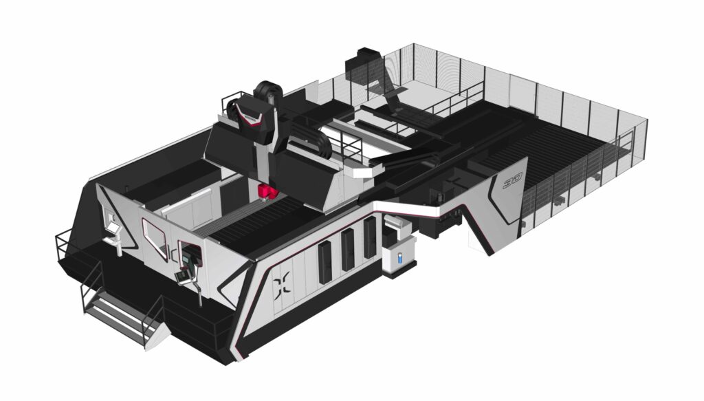 TAURUS Gemini Palettensystem Fräsmaschine